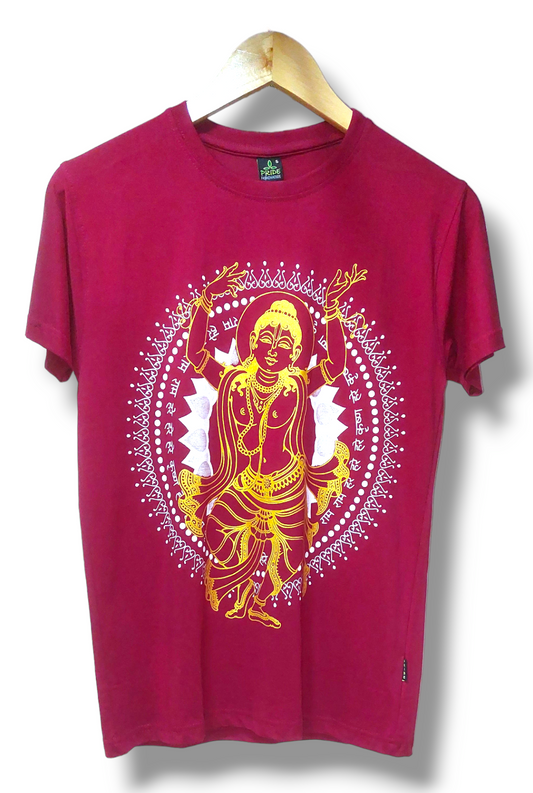 Round Neck Krishna T-shirt