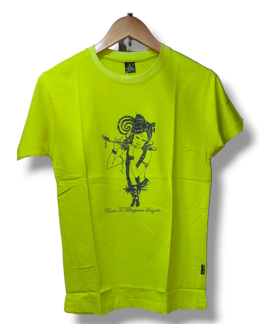 Round Neck Krishna T-shirt